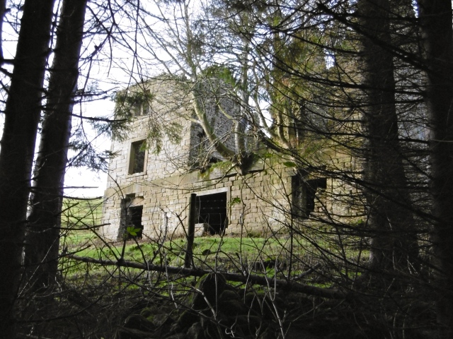 ruined house